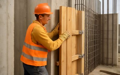 Efficient Techniques for Installing Durable Formwork to Walls in Construction Projects