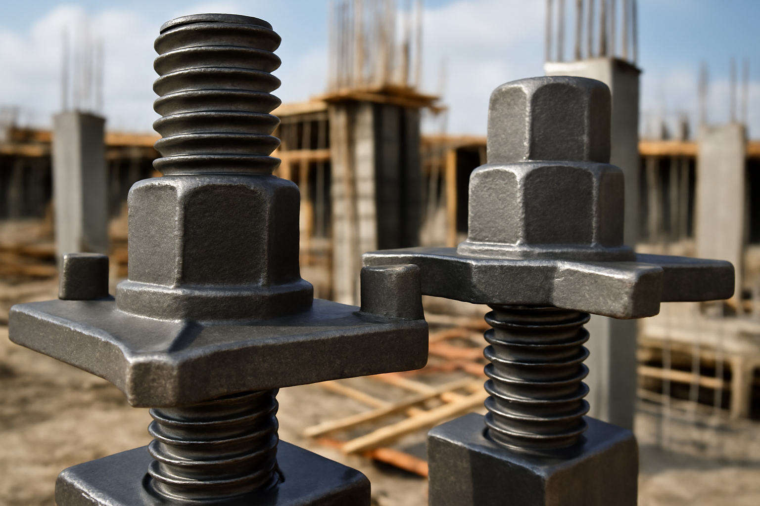 formwork nuts and plates