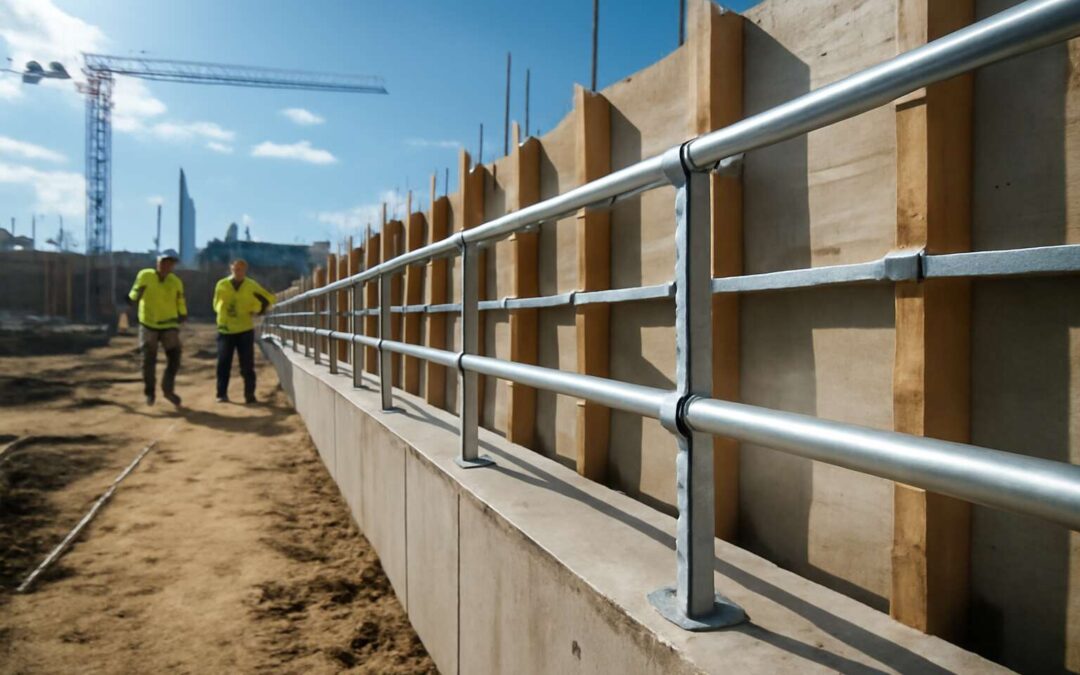 Boost Safety and Efficiency with formwork handrails for concrete projects