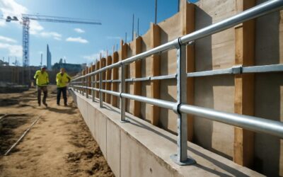 Boost Safety and Efficiency with formwork handrails for concrete projects