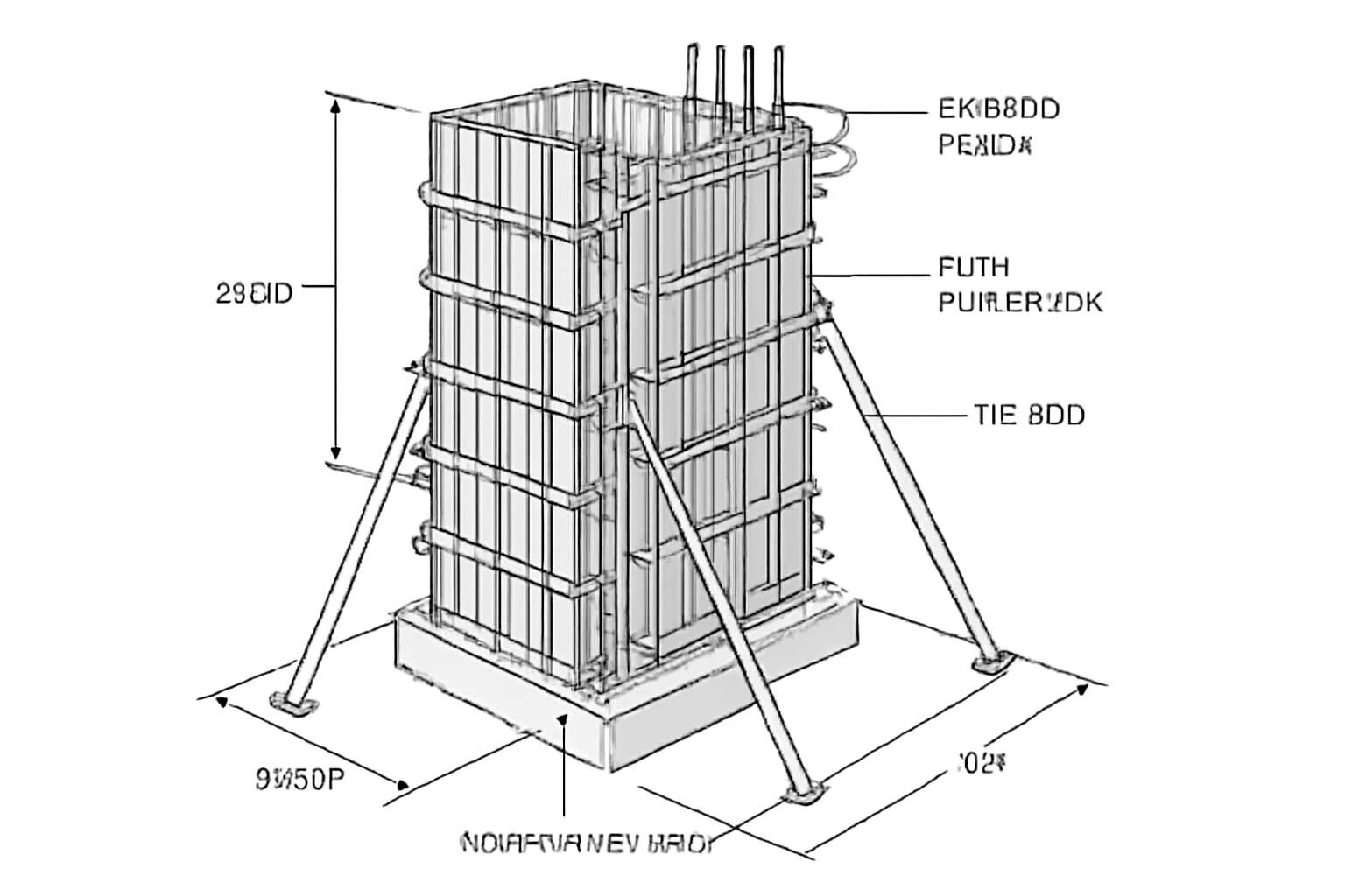 formwork diagram