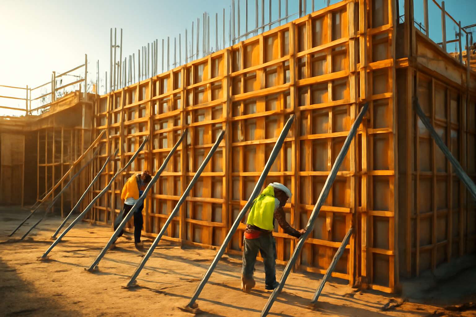 formwork verb
