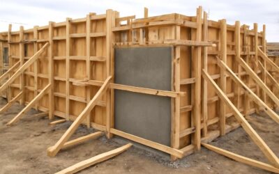 Maximize efficiency: wooden formwork can be reused across projects